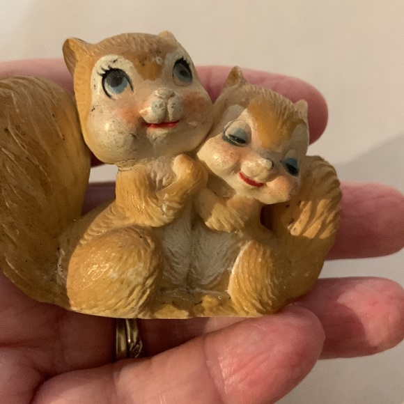 Small squirrel ornament, decor, accent piece, Knick knack, 1 3/4” - Picture 6 of 6